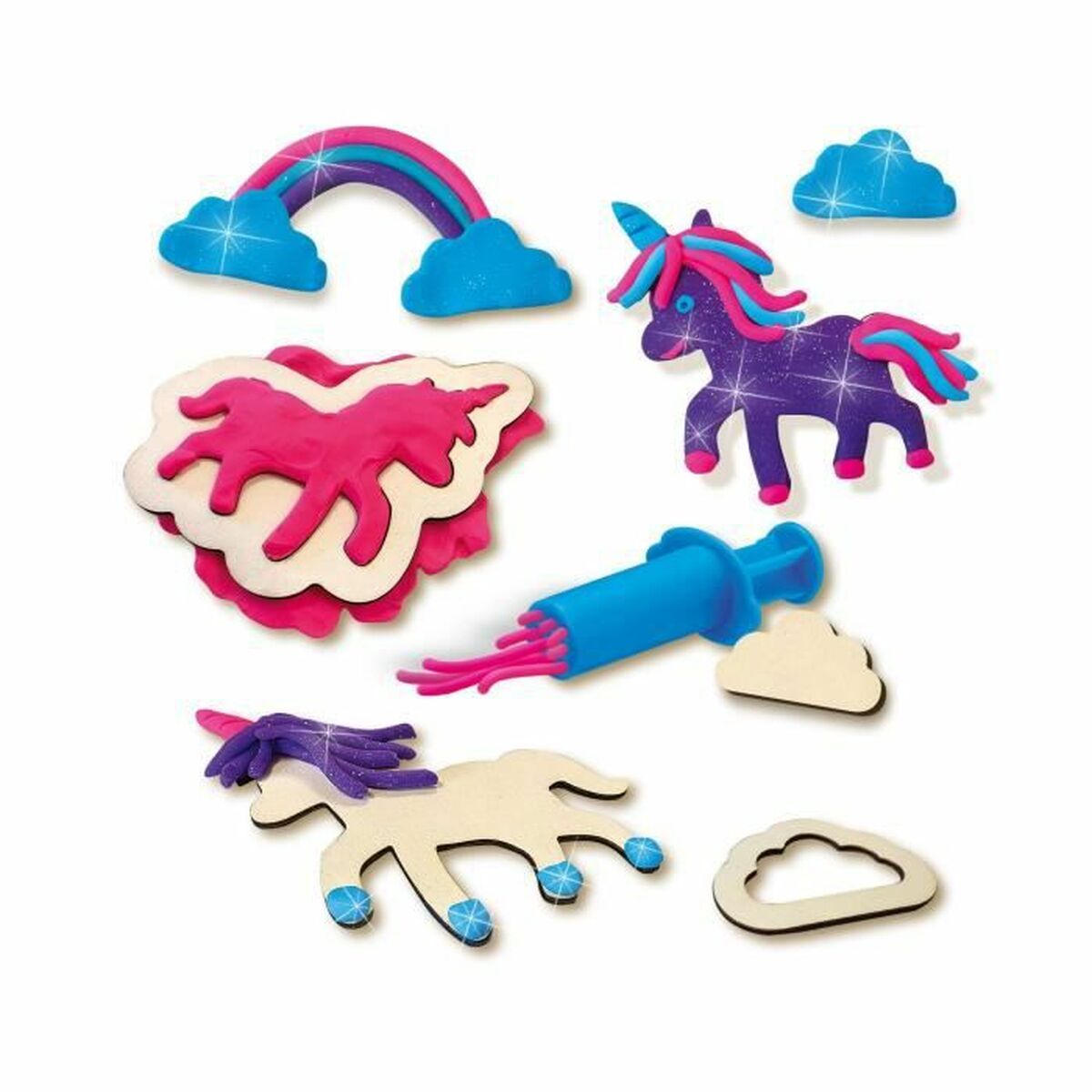 Пластилиновая игра SES Creative Unicorn Без глютена-2