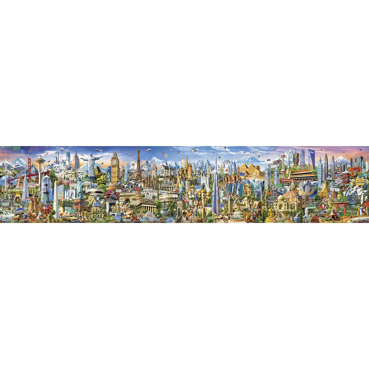 Головоломка Educa 17570 Around the World 42000 Предметы 749 x 157 cm-2