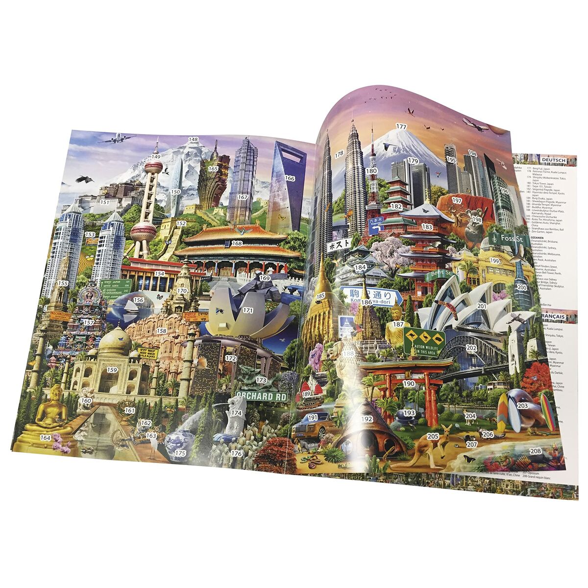 Головоломка Educa 17570 Around the World 42000 Предметы 749 x 157 cm-3