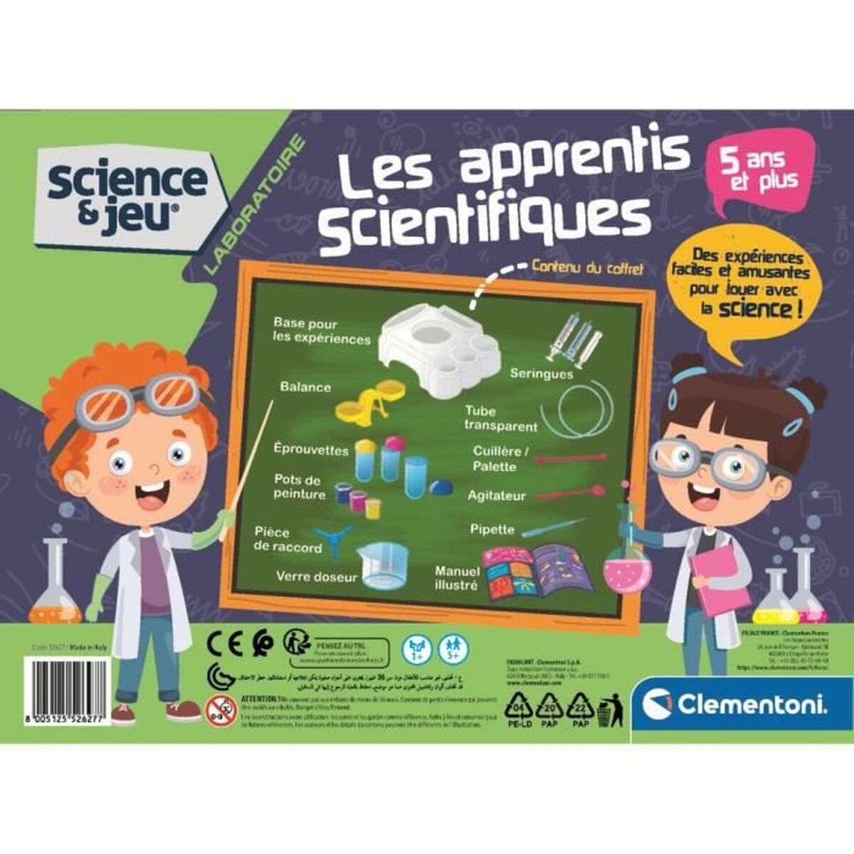 Научная игра Clementoni Laboratory-2