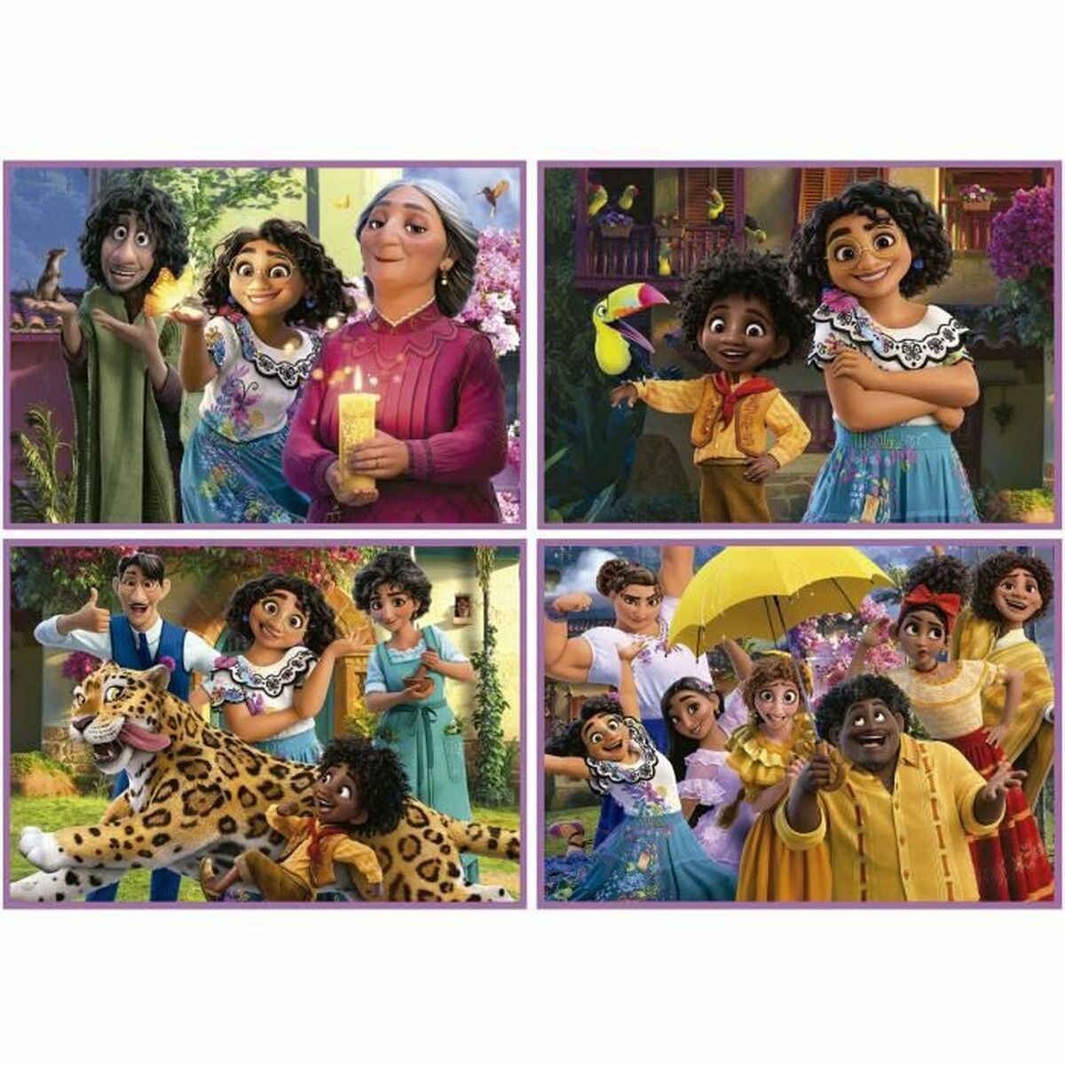 Набор из 4 пазлов Educa Disney-2