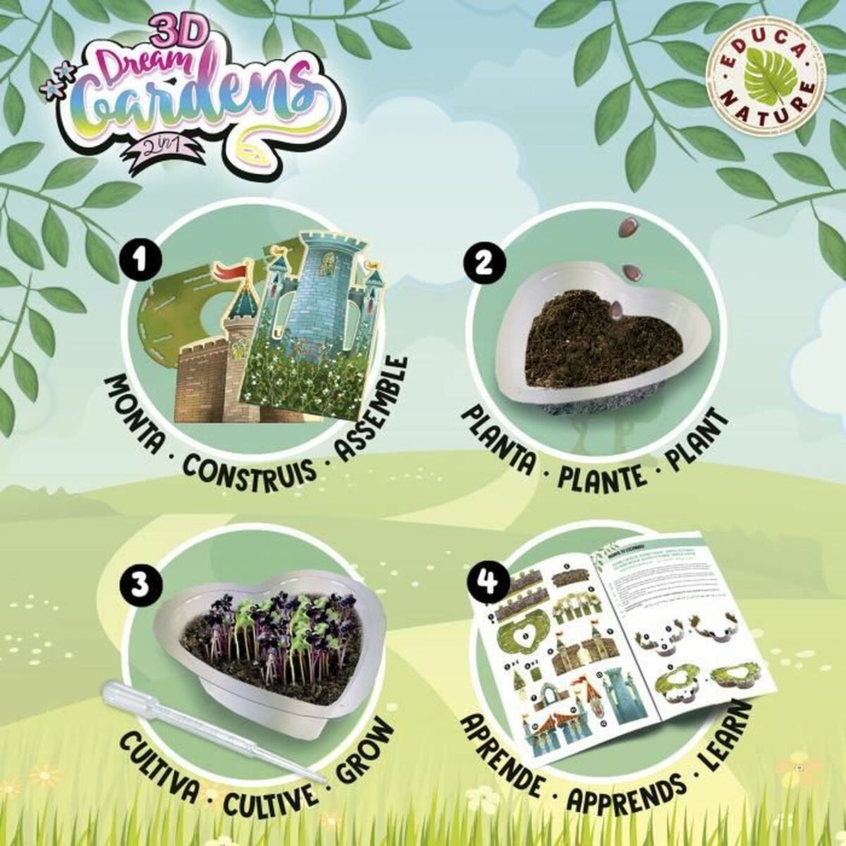 Научная игра Educa Dream Gardens 3D-2