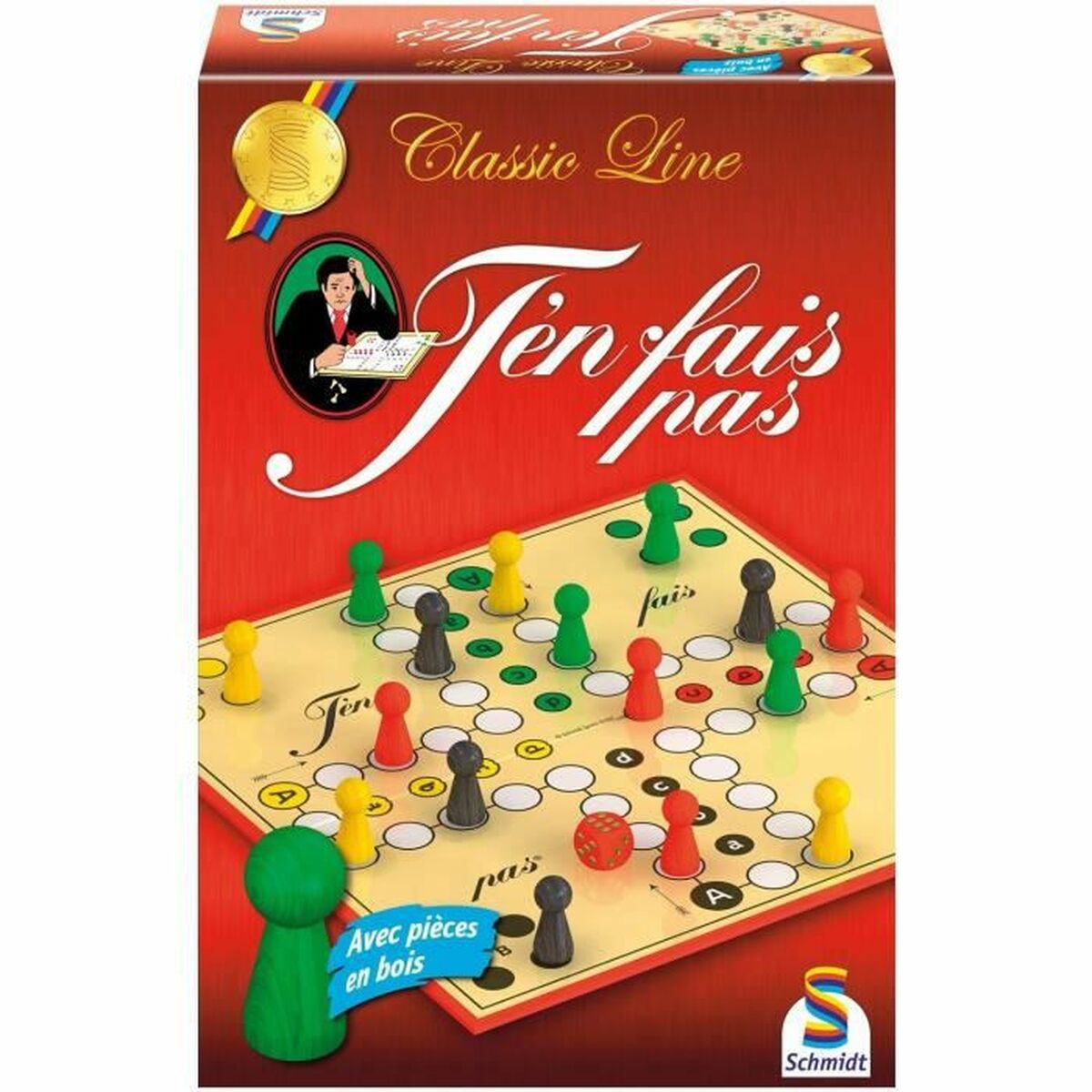 Jogo de tabuleiro Schmidt Spiele Don 't Worry (TR) Colorido