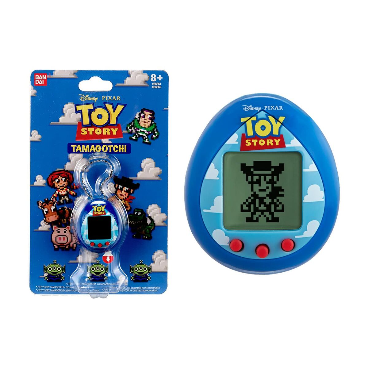 Виртуальный питомец Tamagotchi Nano: Toy Story - Clouds Edition-4