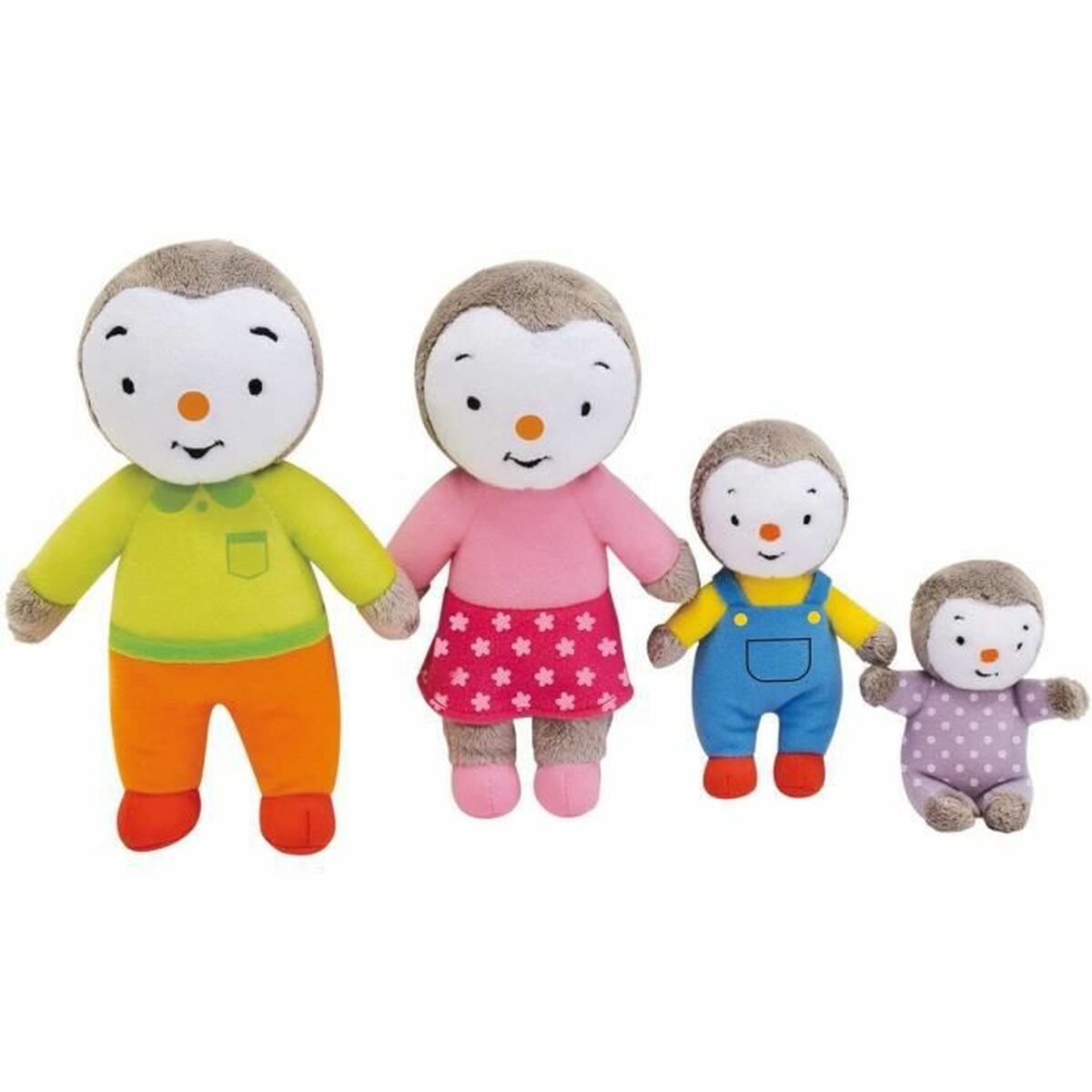 Plush Jemini T'Choupi Family-3
