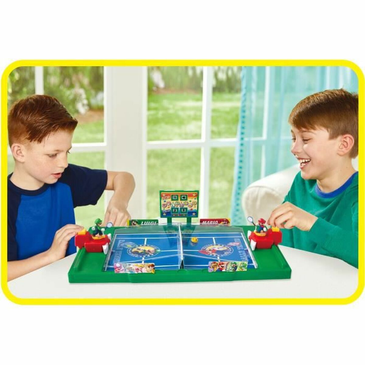 Настольная игра EPOCH D'ENFANCE Super Mario Rally Tennis (FR) Разноцветный-2