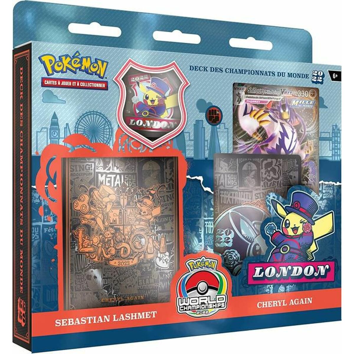 Турнирная колода Pokémon Championnats du monde 2022-4