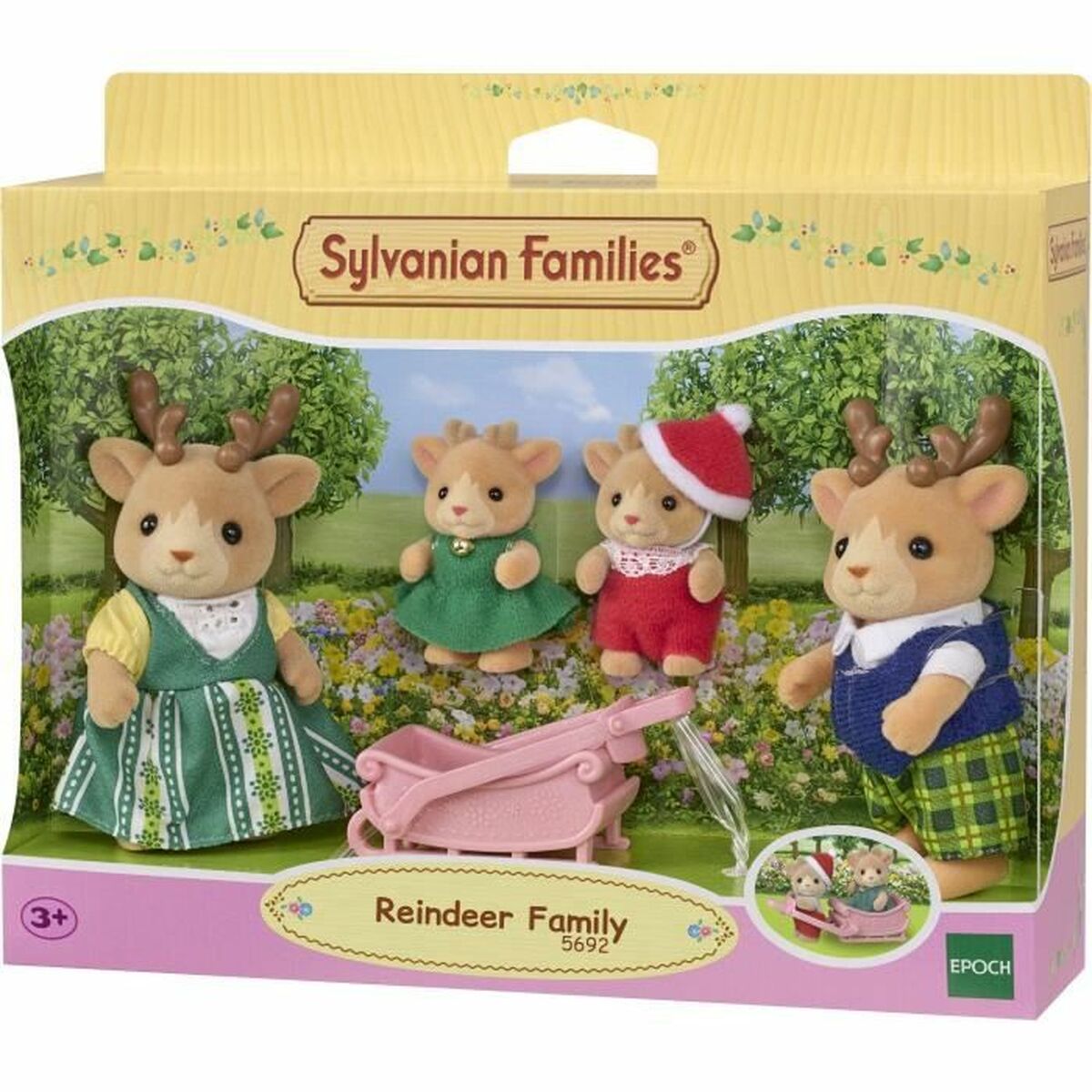 Playset Sylvanian Families 5692 Christmas-5