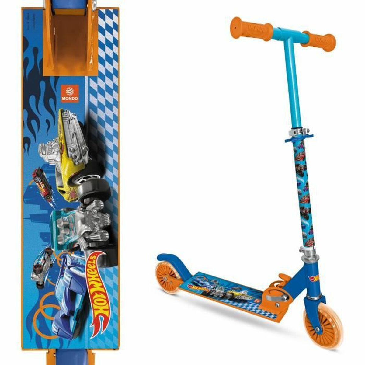 Скейт Mondo Hot Wheels Детский-3