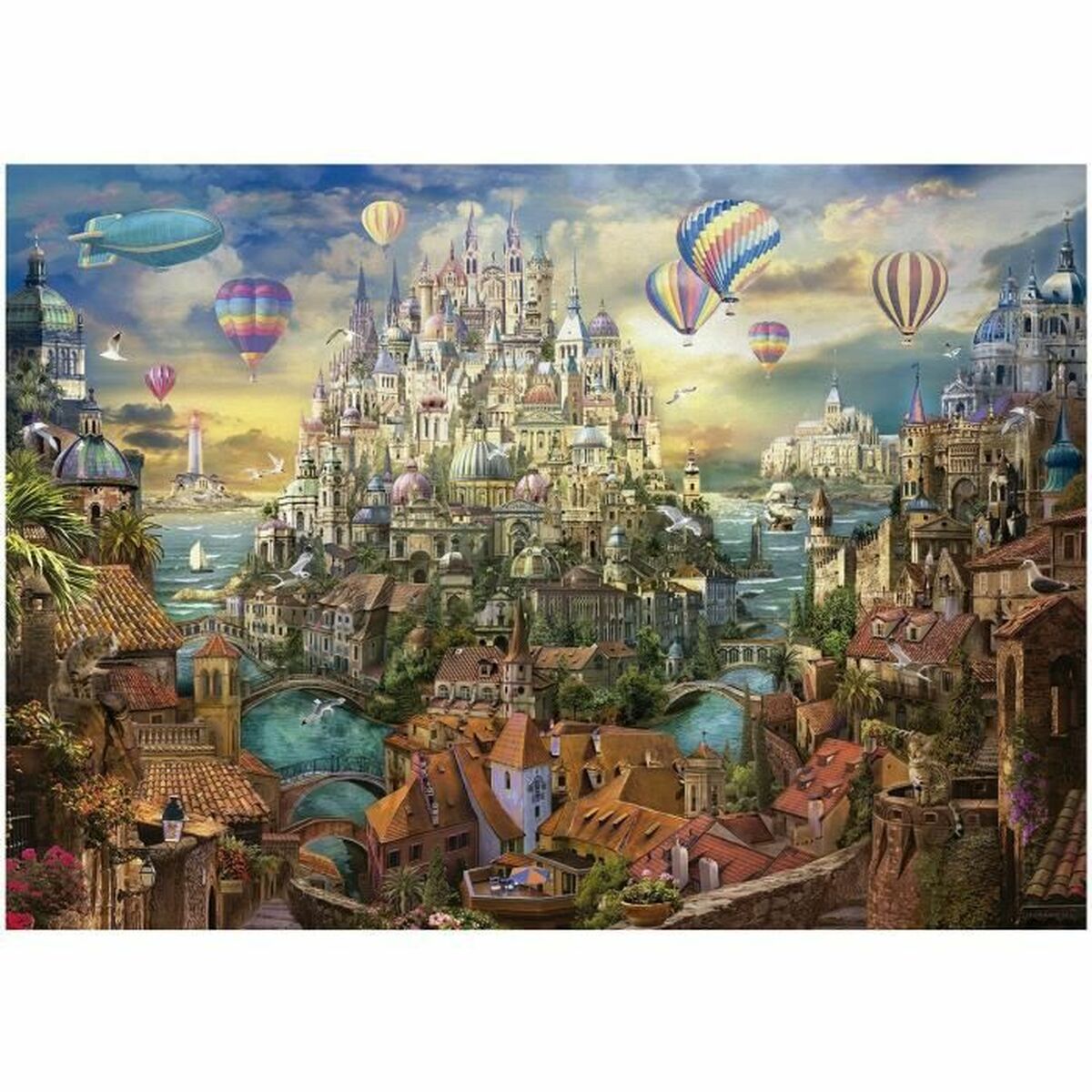 Головоломка Educa City of Reve 8000 Предметы-2