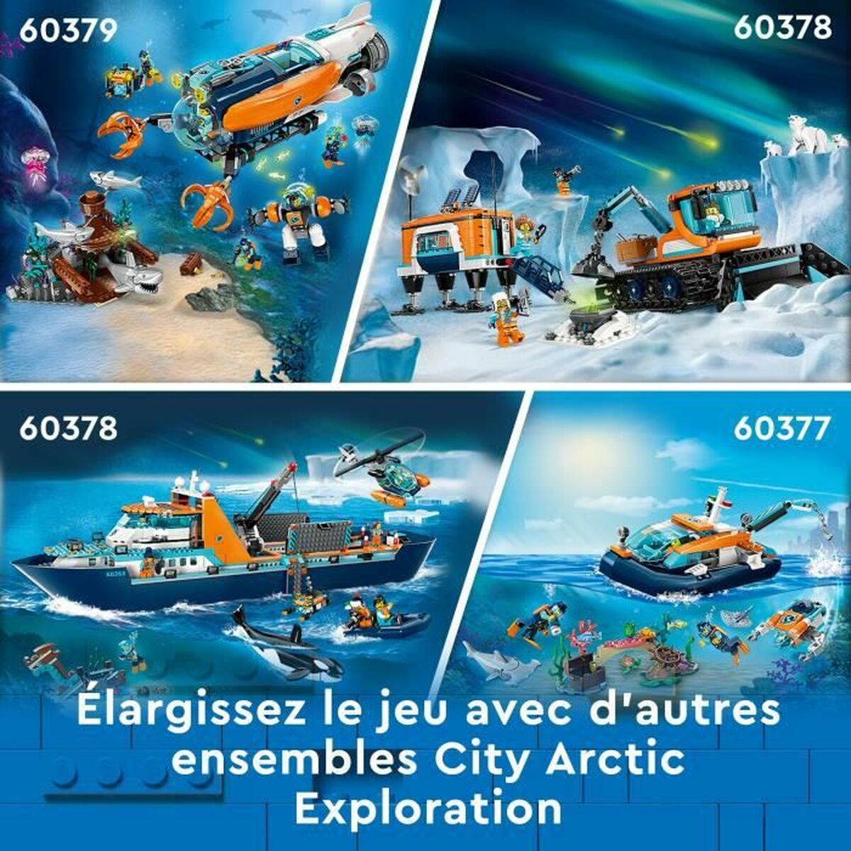 Набор машинок Lego 60368-4