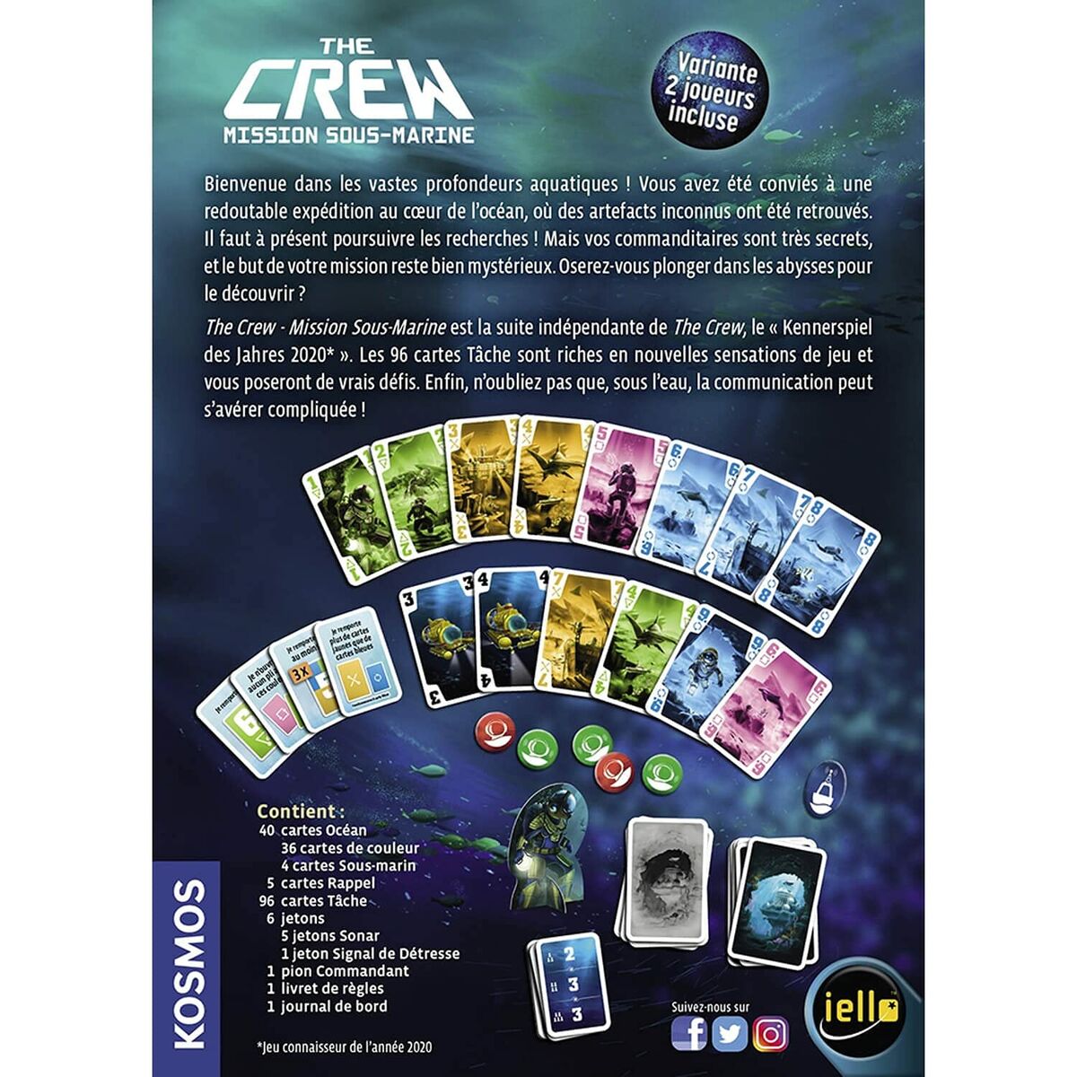 Эротические карты Iello The Crew: Mission Sous-Marine-3