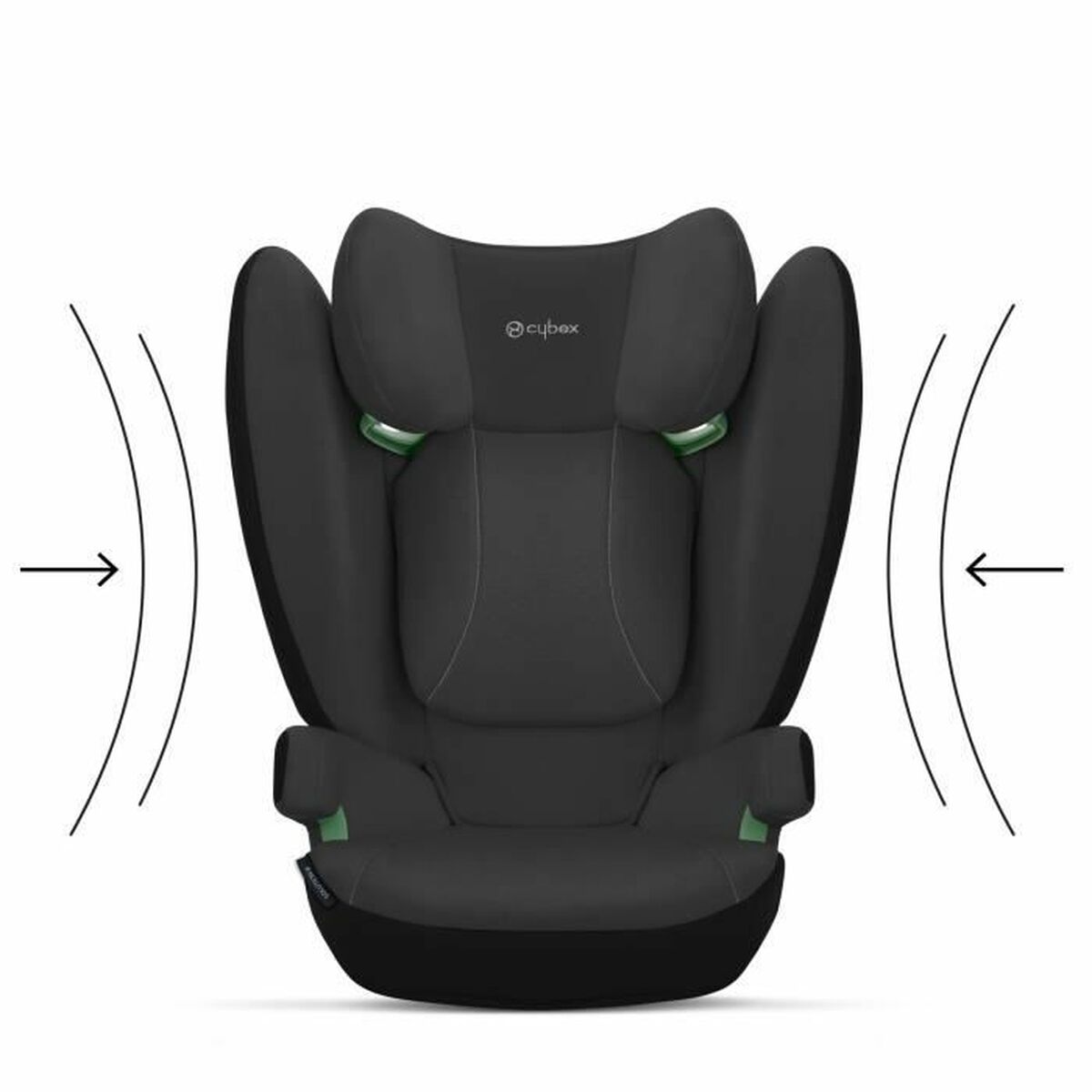 Автокресло Cybex SOLUTION B I-FIX II (15-25 kg) III (22 - 36 kg) Чёрный-2