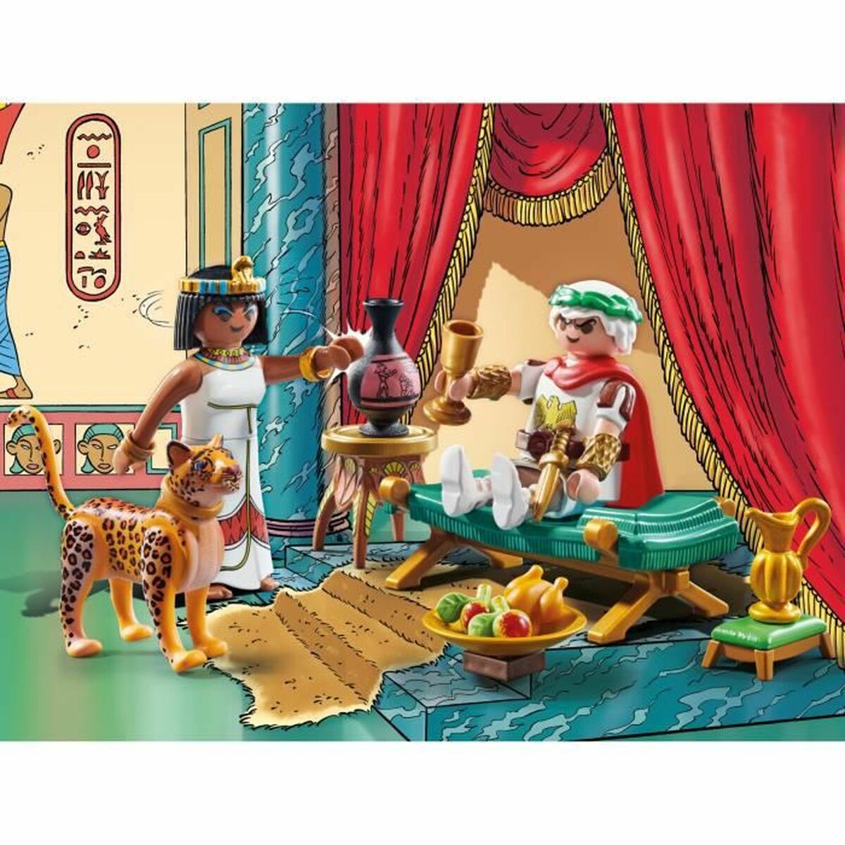 Playset Playmobil 71270 - Asterix: César and Cleopatra 28 Предметы-2