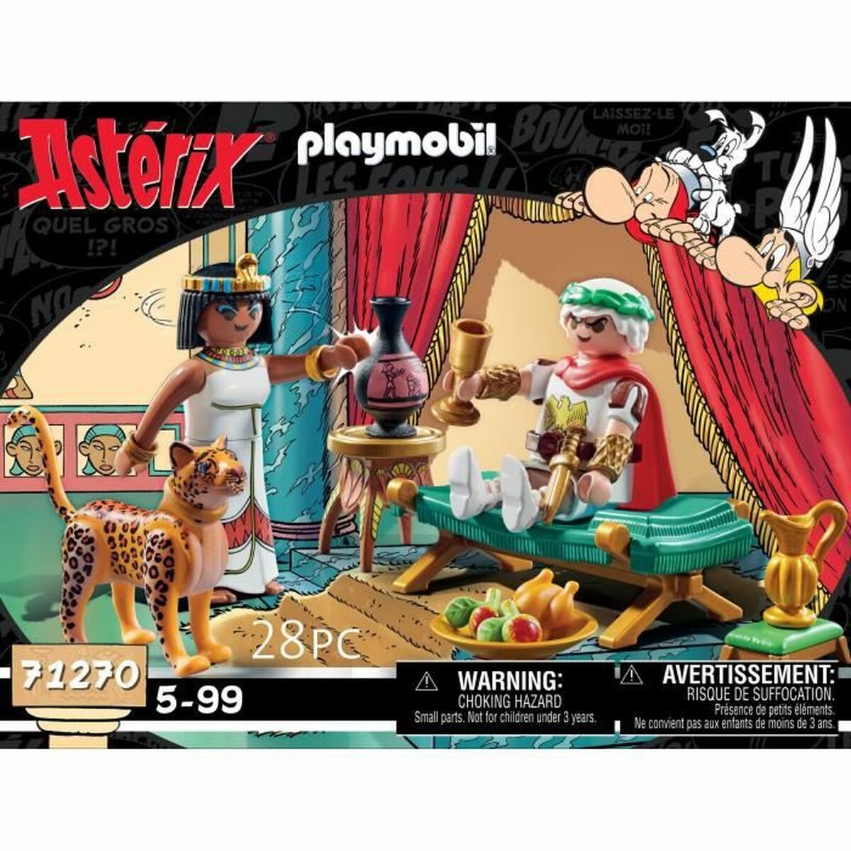 Playset Playmobil 71270 - Asterix: César and Cleopatra 28 Предметы-4