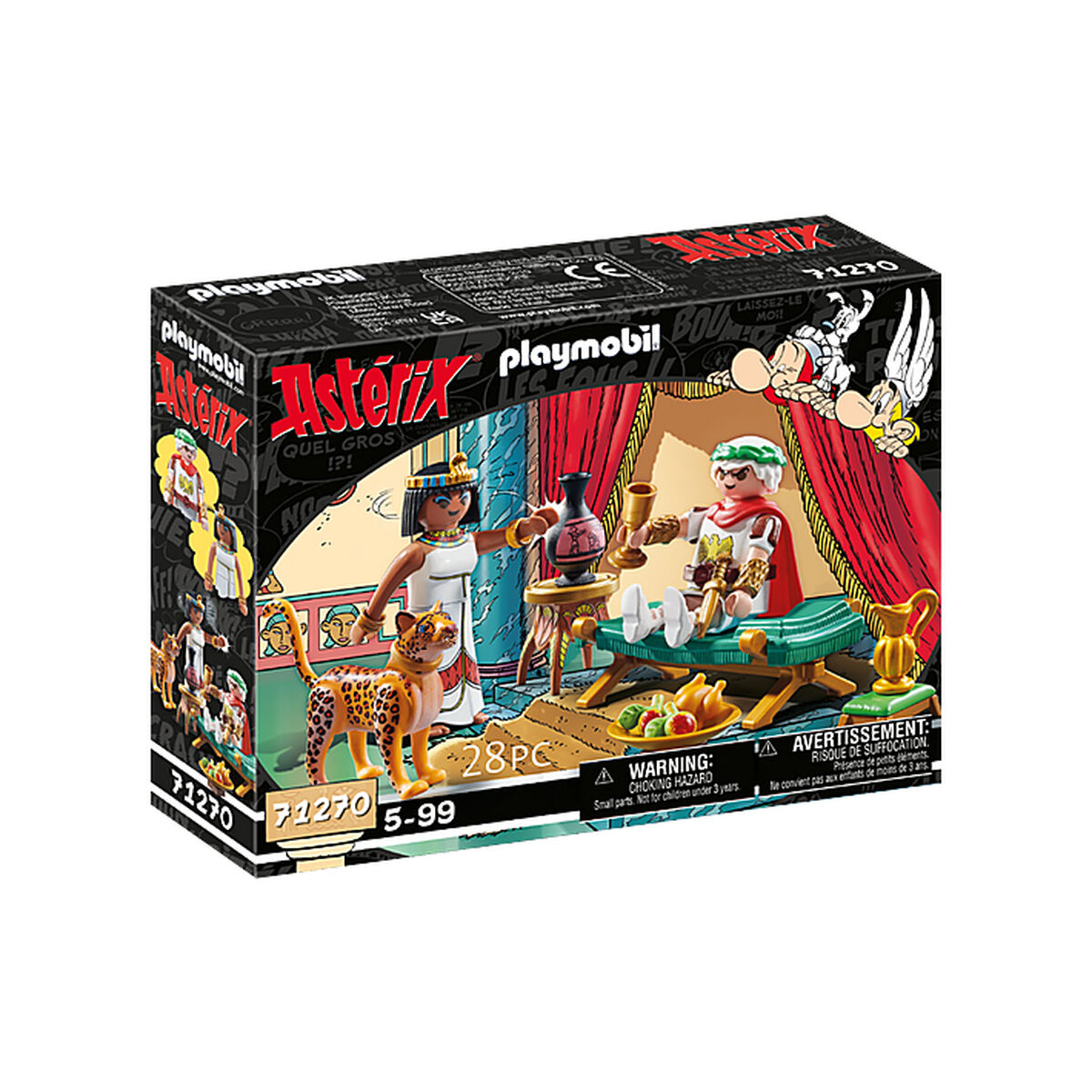 Playset Playmobil 71270 - Asterix: César and Cleopatra 28 Предметы-5