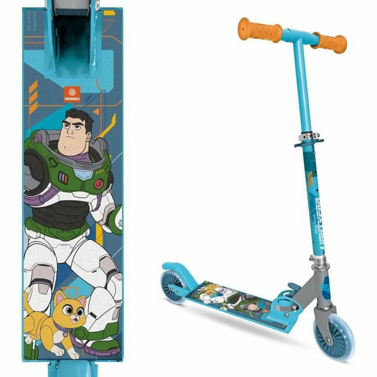 Scooter-skate Buzz Lightyear Folding 2 Wheels-2