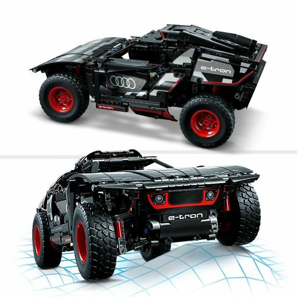 Набор машинок Lego Technic Audi 42160 Разноцветный-5