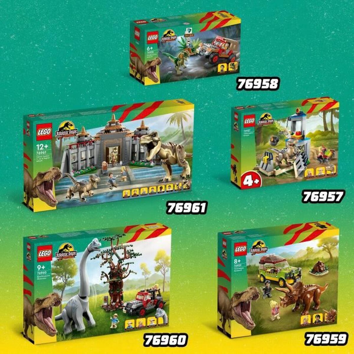 Playset Lego Jurassic Park 76961-3