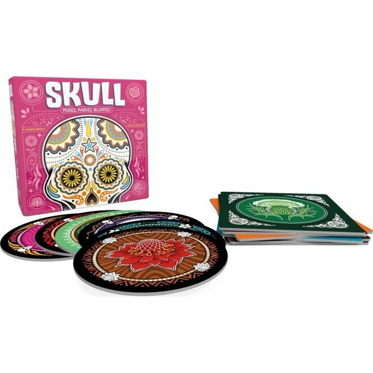 Эротические карты Asmodee SKULL (FR)-3