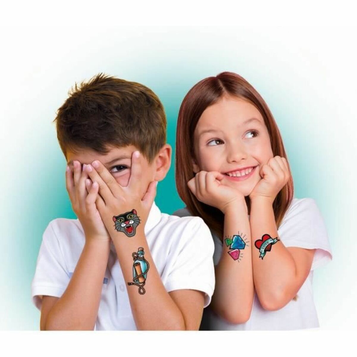 Задание для ручных действий Clementoni 17 Temporary Mystery Tattoos-3