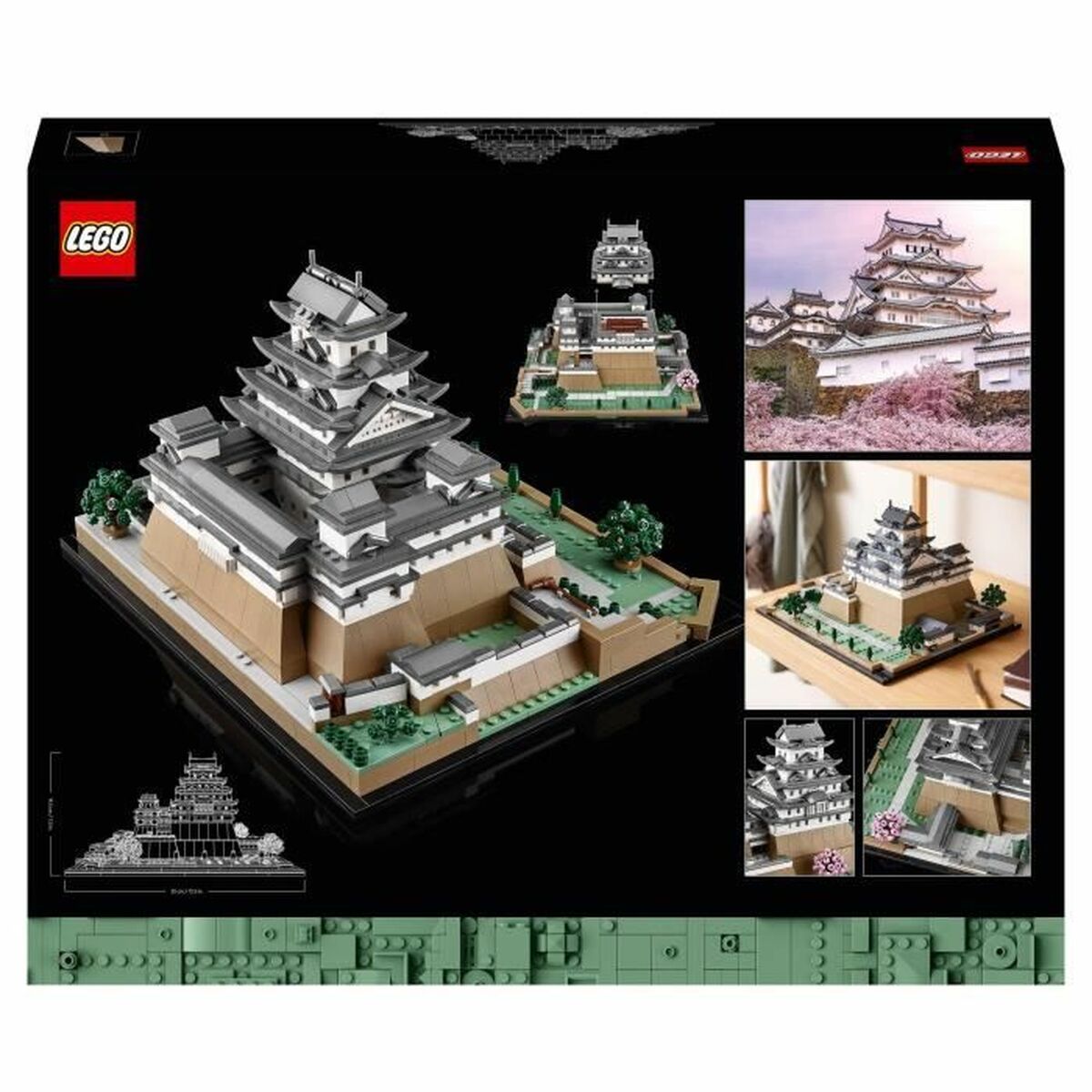 Playset Lego Architecture 21060 Himeji Castle, Japan 2125 Предметы-2
