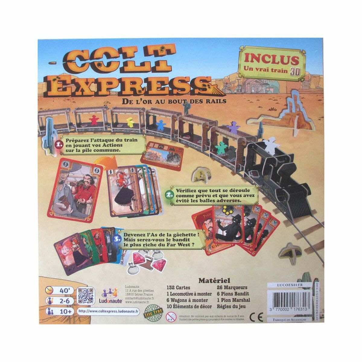 Настольная игра BlackRock Colt Express-3