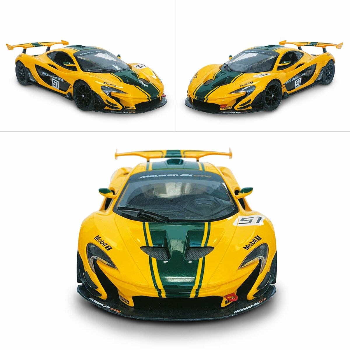 Машинка на радиоуправлении Mondo McLaren P1 GTR 1:14 Жёлтый-4