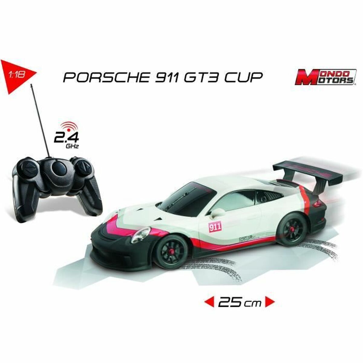 Машинка на радиоуправлении Mondo Porsche 911 GT 3-5