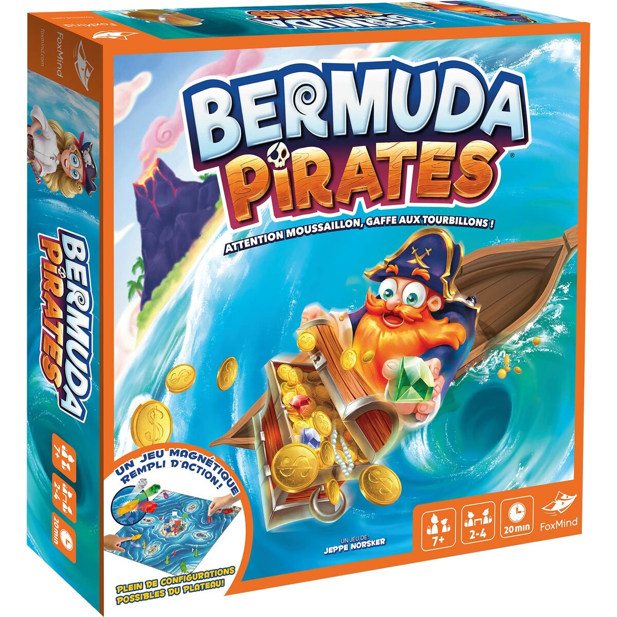 Настольная игра Asmodee Bermuda Pirates (FR)-2