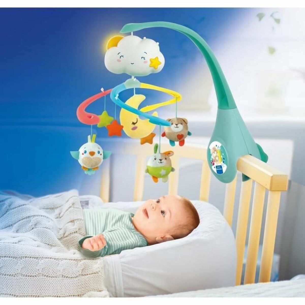 Подвесная игрушка для детской кроватки Clementoni Sweet Dream Пластик-4