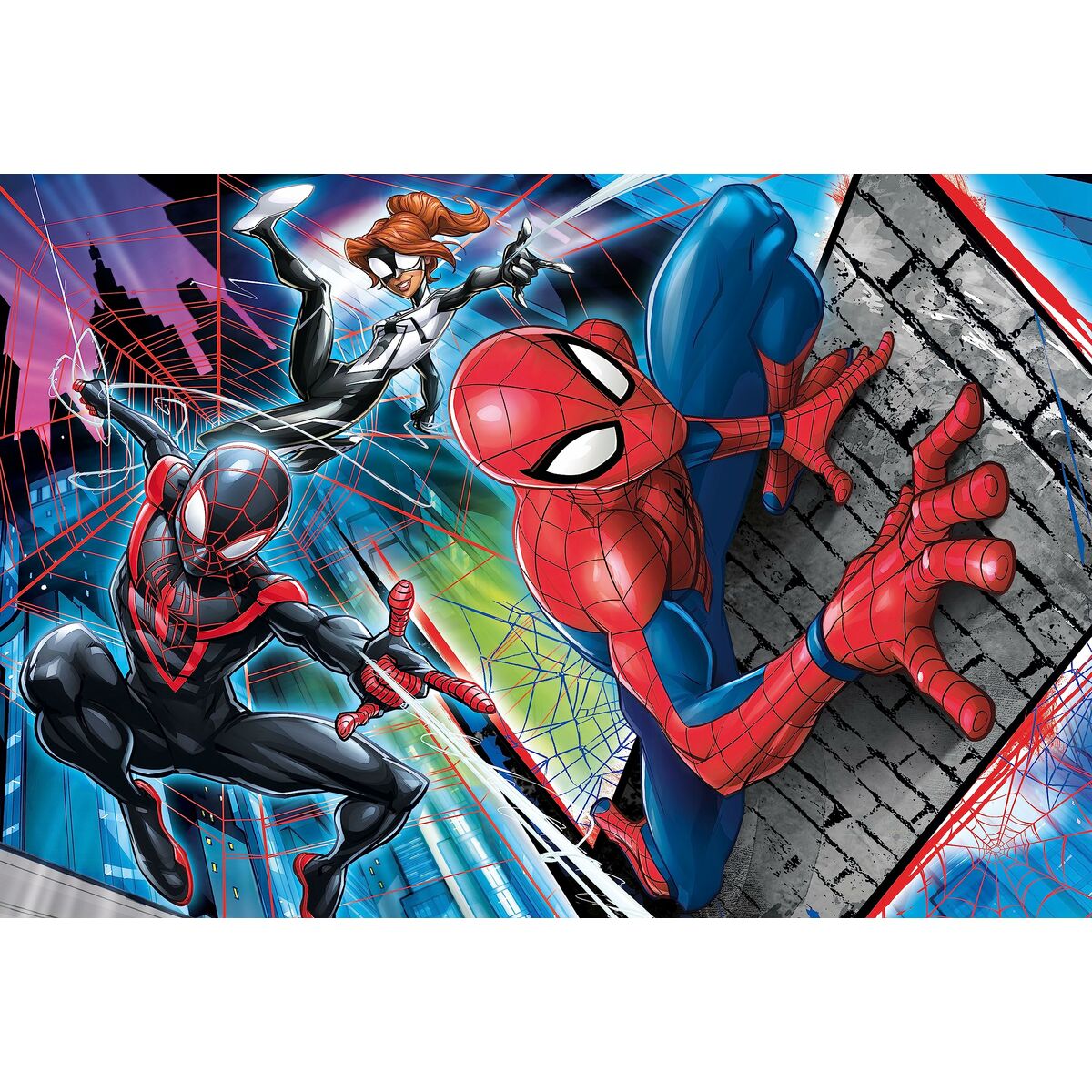 Головоломка Spider-Man Clementoni 24497 SuperColor Maxi 24 Предметы-2