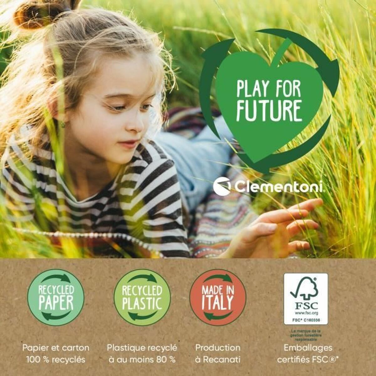 Образовательный набор Clementoni Mon Puzzle de la Ferme (FR) Разноцветный (30 Предметы)-3