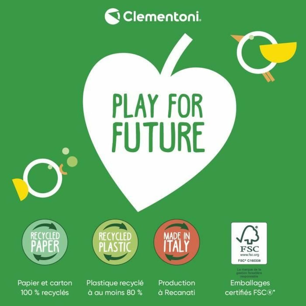 Образовательный набор Clementoni Mon Puzzle de la Ferme (FR) Разноцветный (30 Предметы)-4