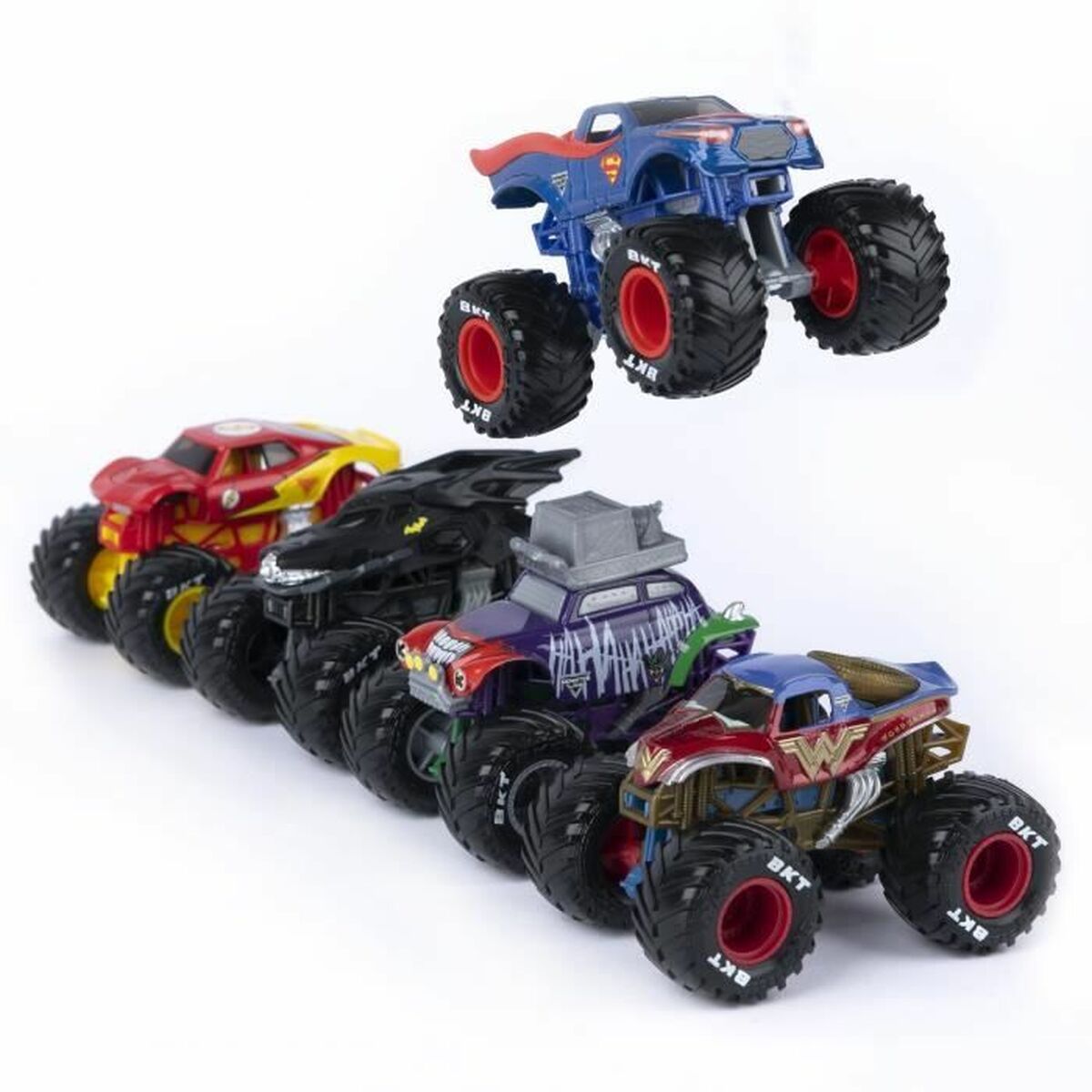 Автомобиль Monster Jam Разноцветный-5