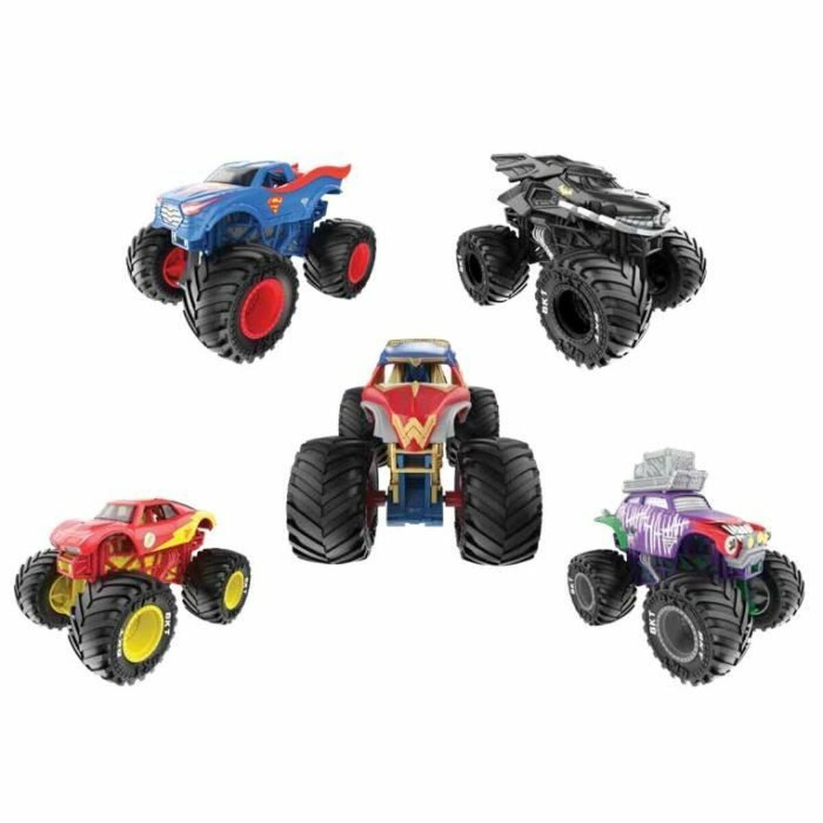Автомобиль Monster Jam Разноцветный-6