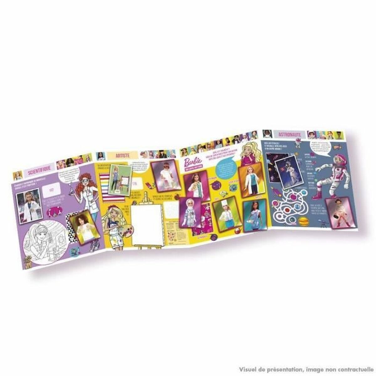 Альбом хромированный Barbie Toujours Ensemble! Panini-2