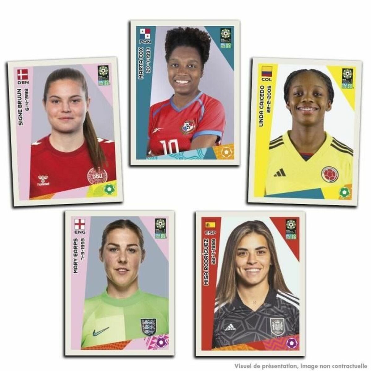 Chrome Pack Panini FIFA Women's World Cup AU/NZ 2023 9 конверты-2
