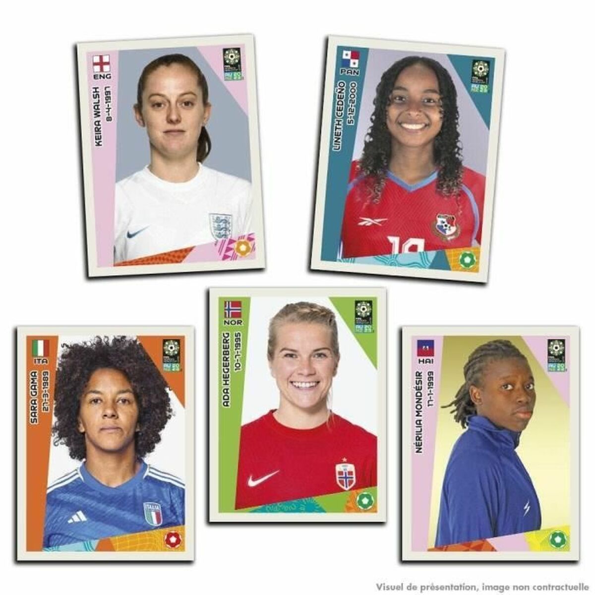 Chrome Pack Panini FIFA Women's World Cup AU/NZ 2023 9 конверты-3