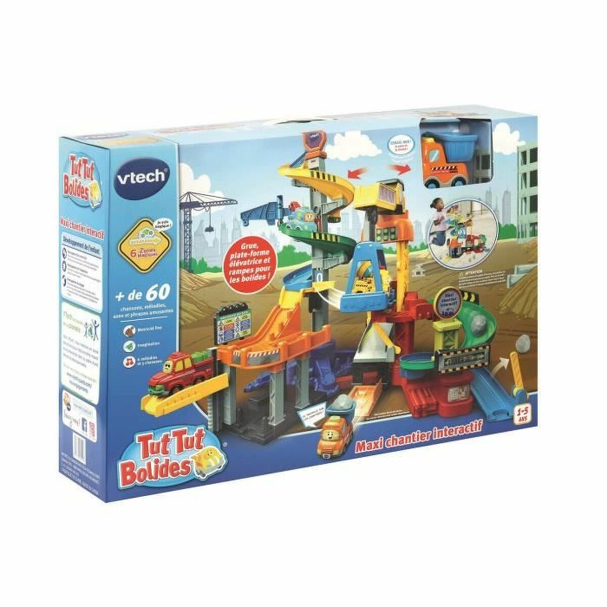 Гоночная трасса Vtech Tut Tut Bolides (FR)-5
