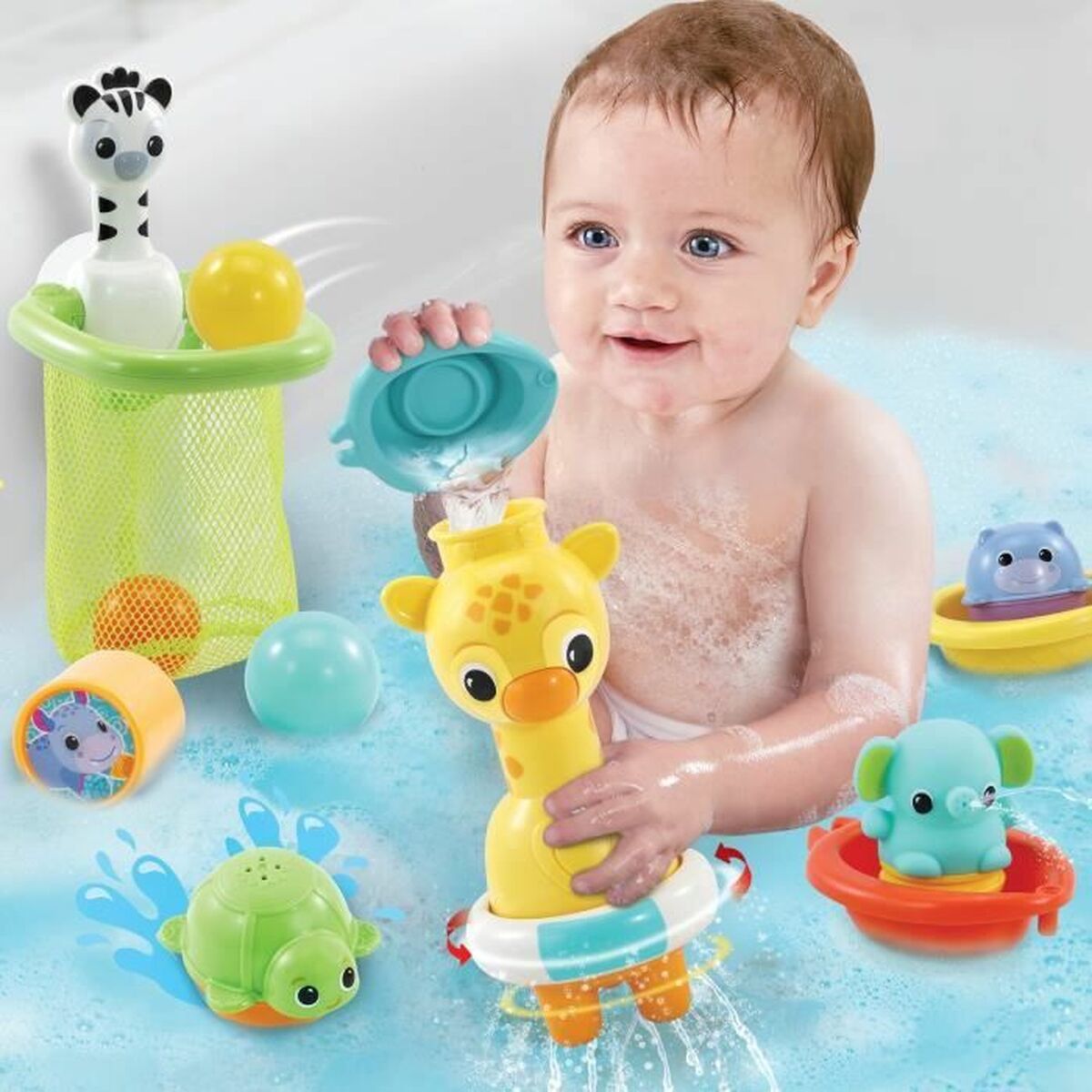 Игрушки для ванной Vtech Baby Coffret De Bain Multi-Activité (FR)-2