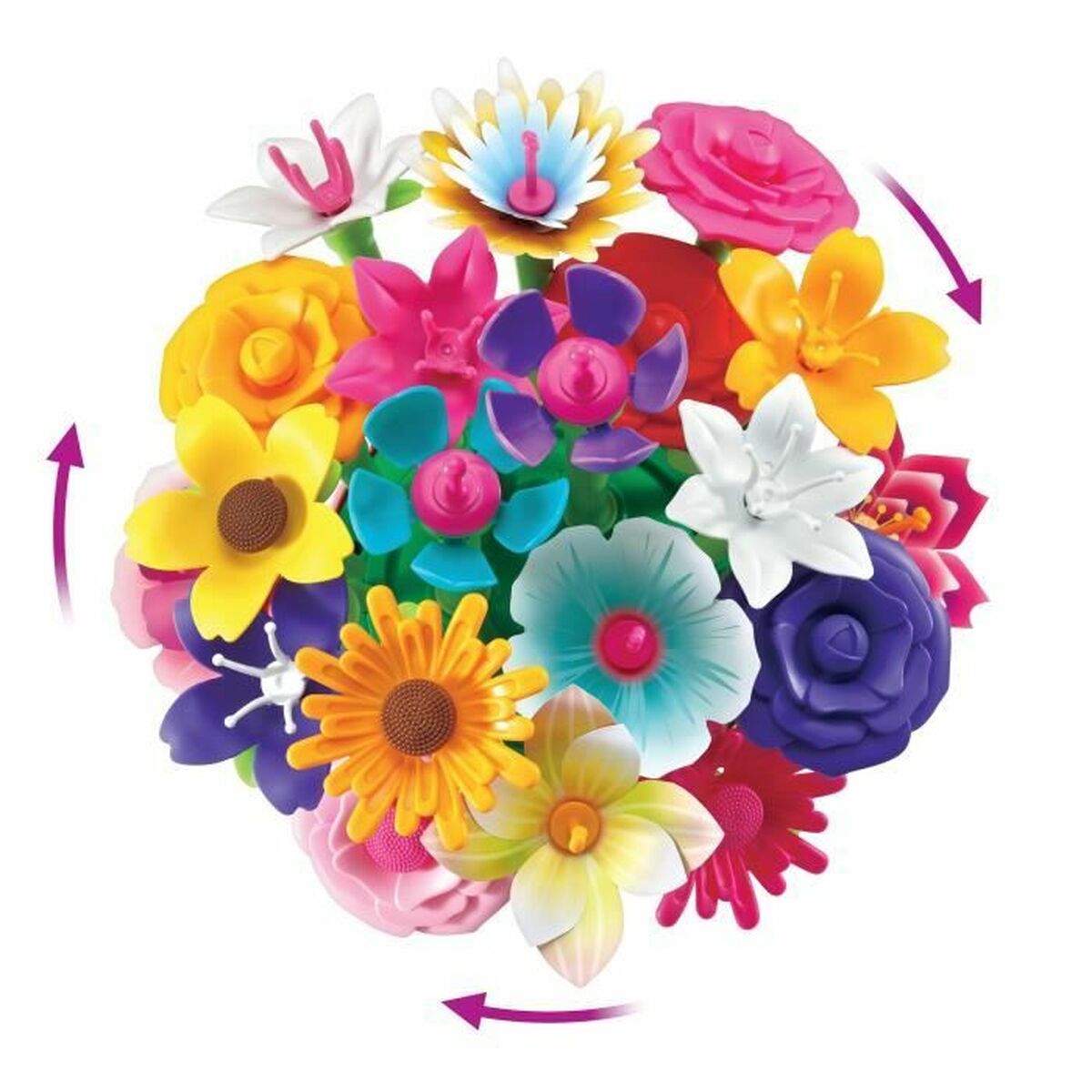 Образовательный набор Vtech CREA-MAGIC FLOWERS (FR)-4