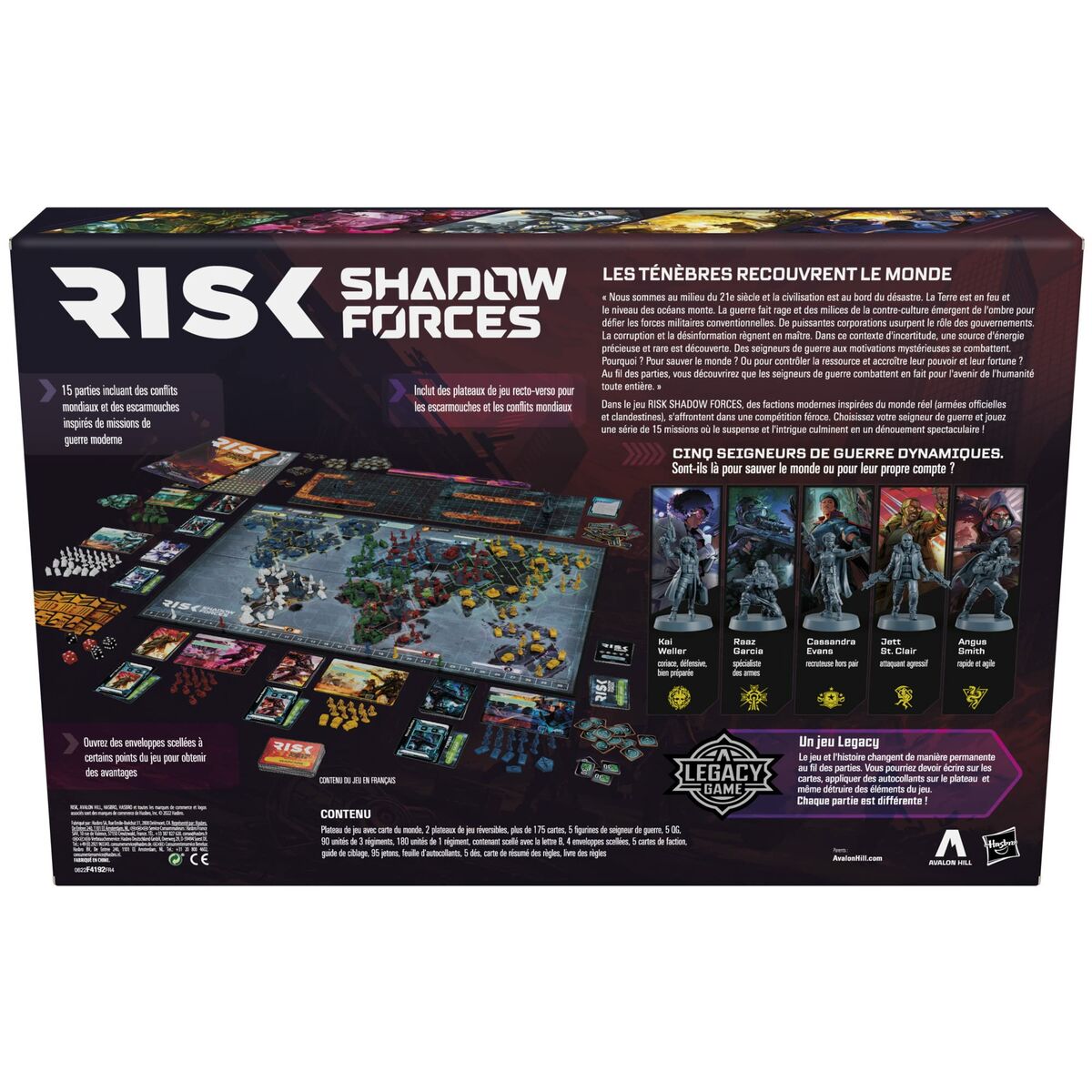 Настольная игра Risk Shadow Forces (FR)-8