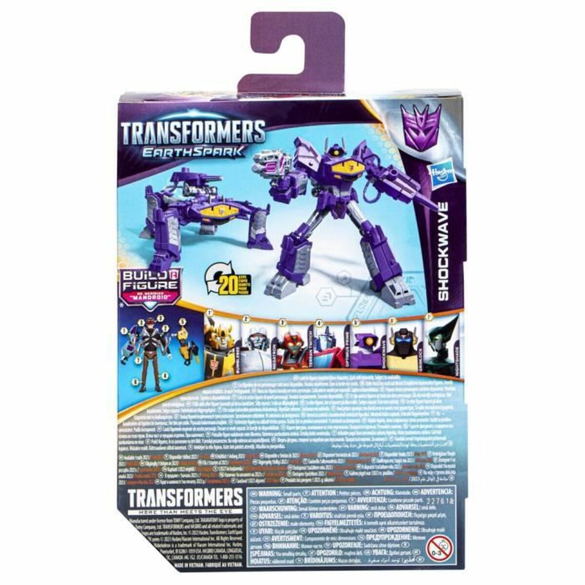 Супер-робот-трансформер Transformers Earthspark: Shockwave-6