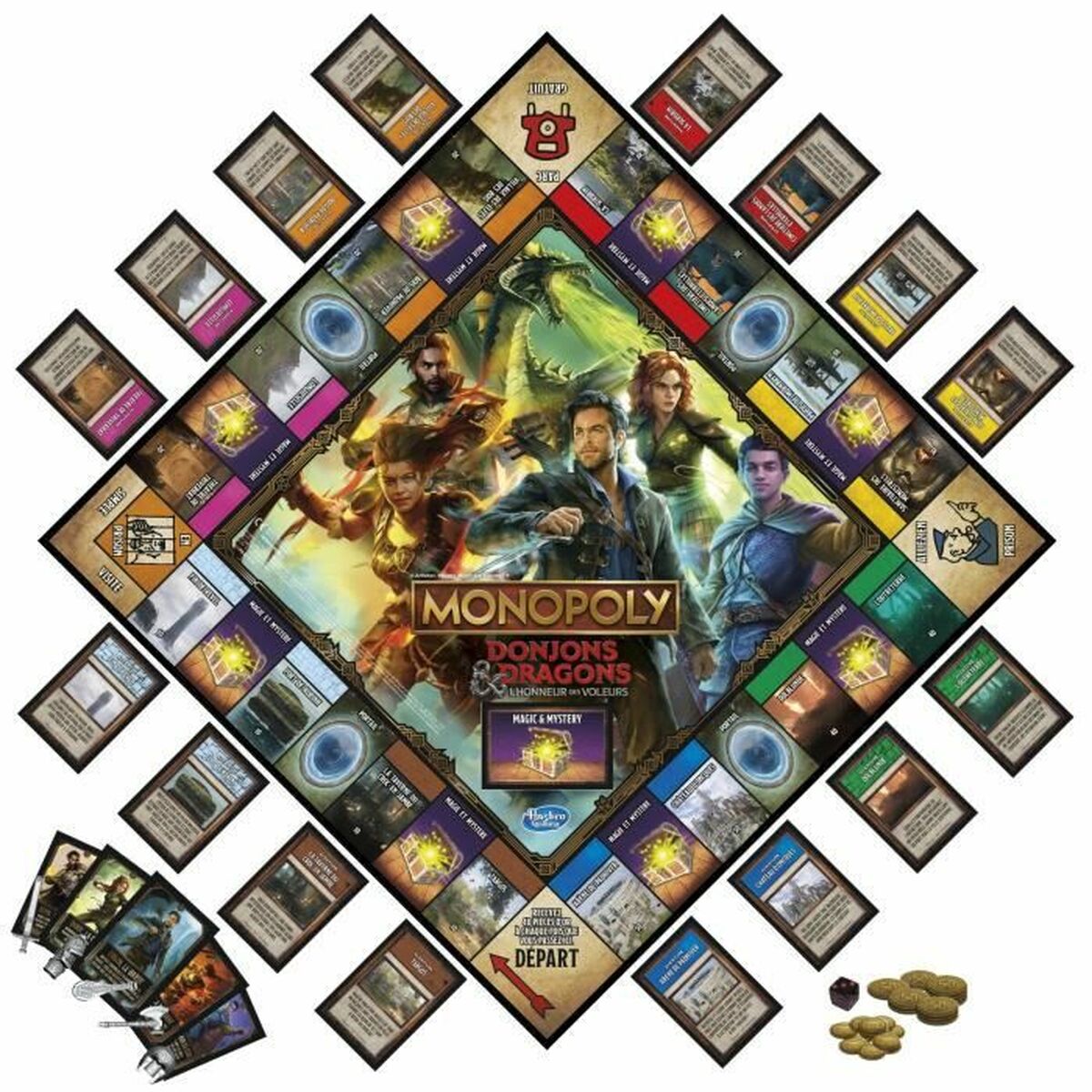 Настольная игра Monopoly Dungeons & Dragons (FR)-3