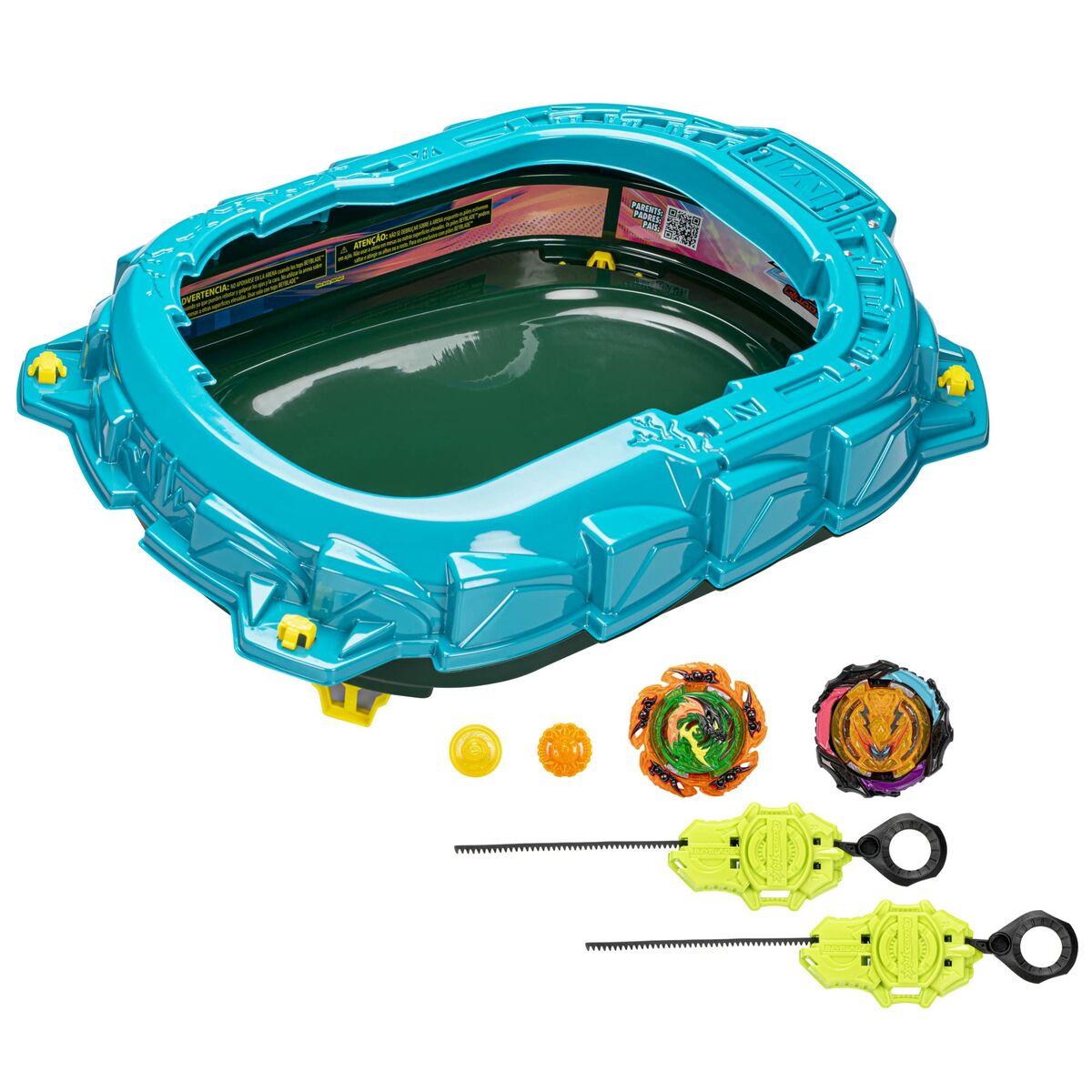 Стадионный набор и боевые топы Beyblade Burst - Quad Strike-2