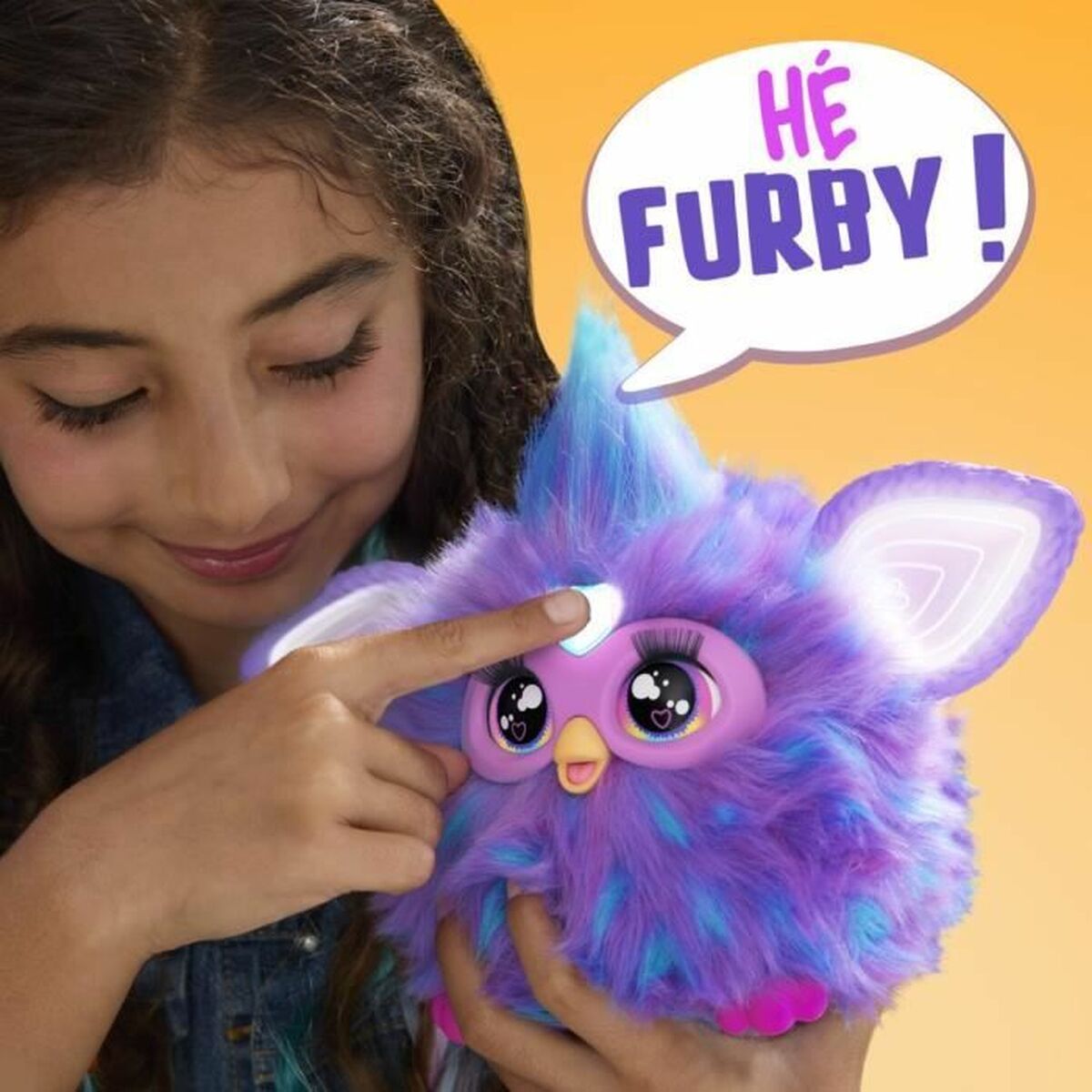 Интерактивное животное Hasbro Furby Фиолетовый-3