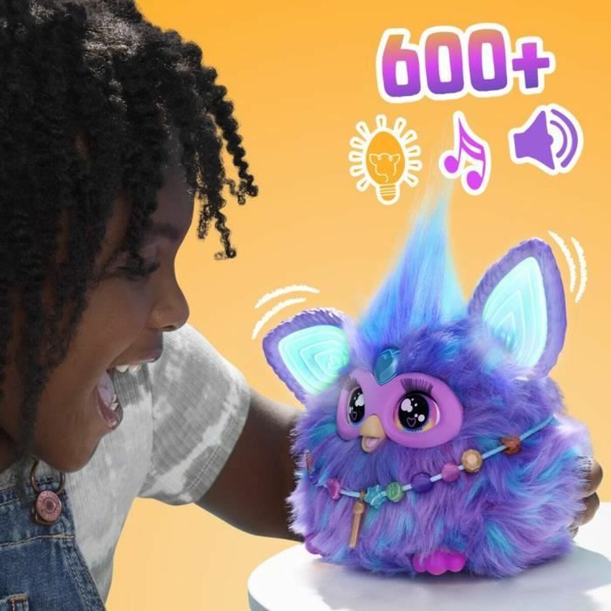 Интерактивное животное Hasbro Furby Фиолетовый-5