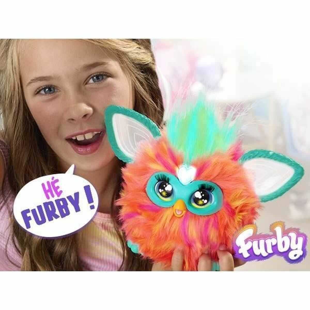 Интерактивное животное Hasbro Furby Розовый-3