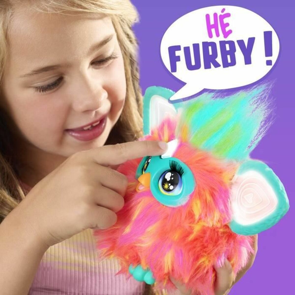 Интерактивное животное Hasbro Furby Розовый-4